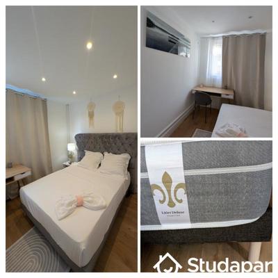 Chambre - 12 m² - 1 pièce