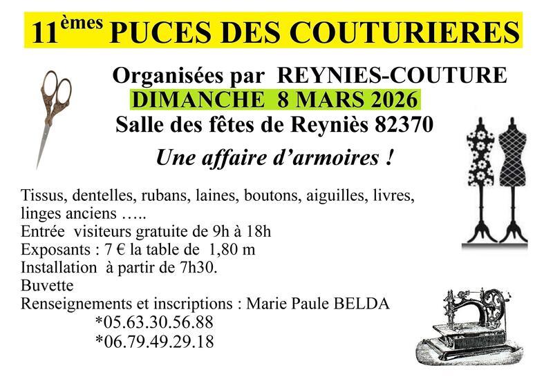 Puces des couturières