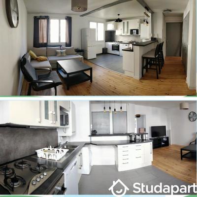 Chambre - 9 m² - 1 pièce