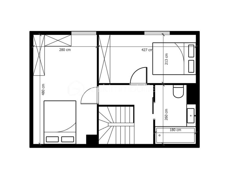 Duplex - 68 m² - 4 pièces