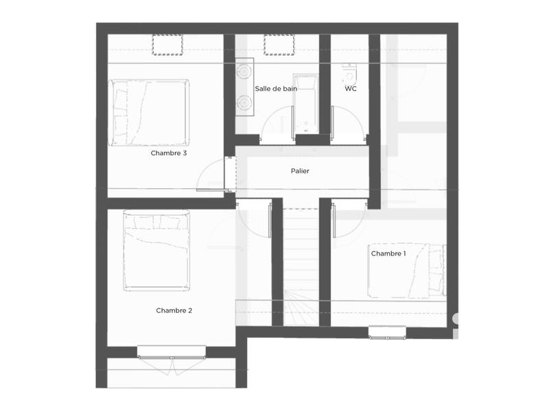 Maison - 100 m² - 5 pièces
