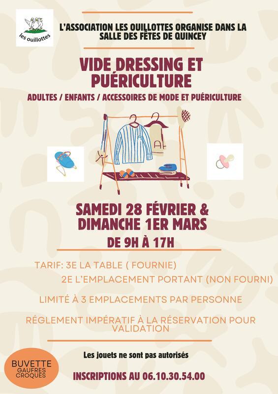 Vide dressing et puériculture