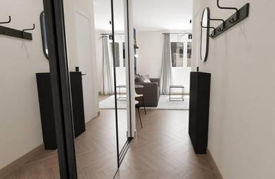 Studio - 19 m² - 1 pièce