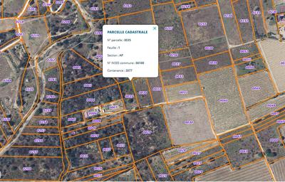 Terrain agricole - 2 077 m²