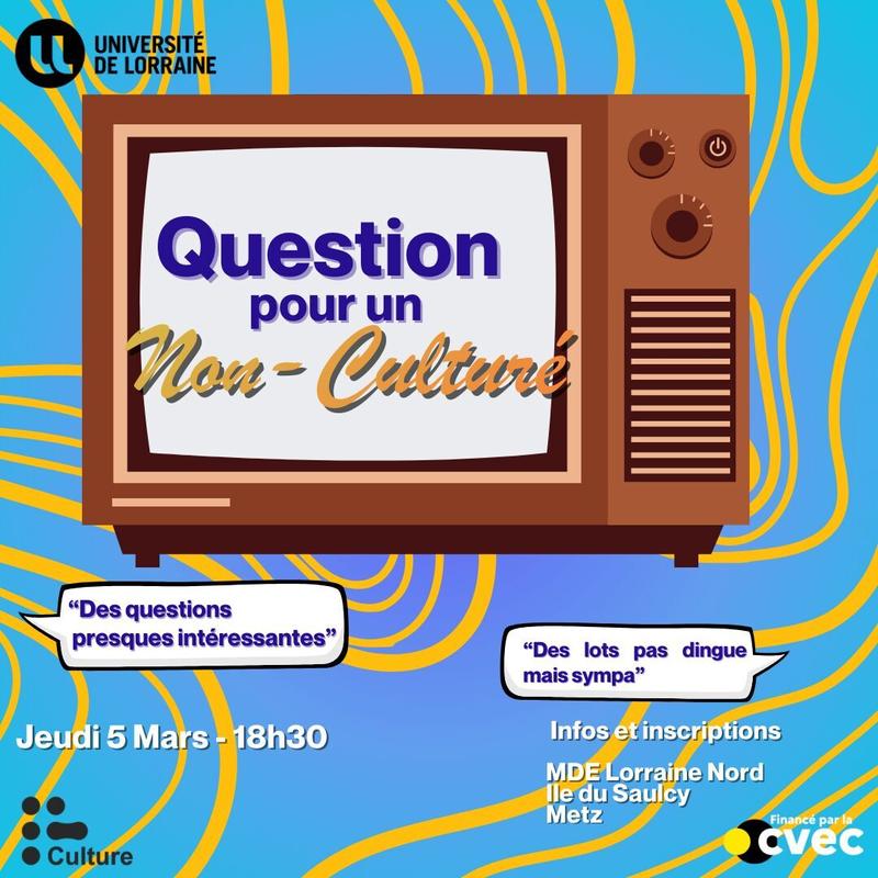 Question pour un Non-Culturé