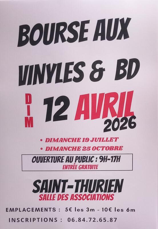 Bourse aux vinyles et bd