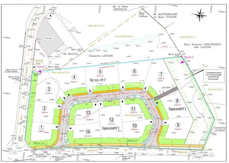 Terrain constructible - 487 m²