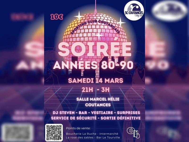 Soirée années 80-90