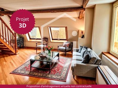 Duplex - 59 m² - 3 pièces