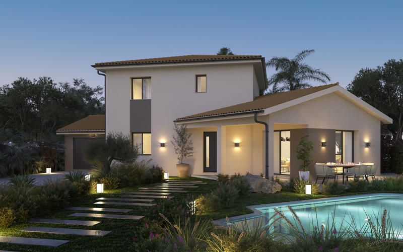 Maison - 107 m² - 5 pièces