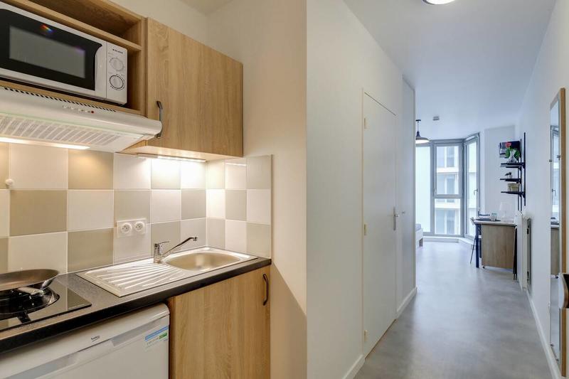 Studio - 16 m² - 1 pièce