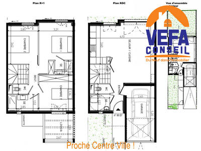 Maison - 83 m² - 4 pièces