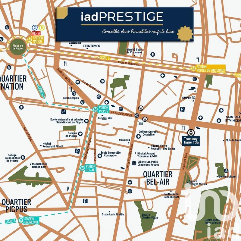 Appartement - 100 m² - 4 pièces