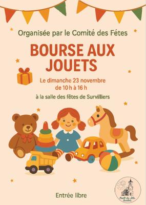 Bourse aux jouets du comité des fêtes
