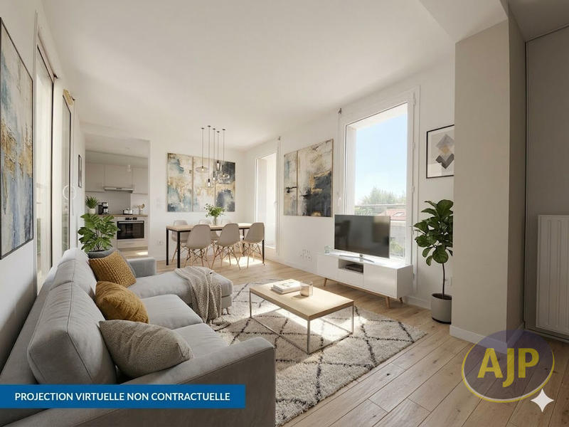 Appartement - 63 m² - 3 pièces