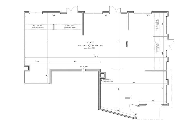 Local commercial - 200 m²