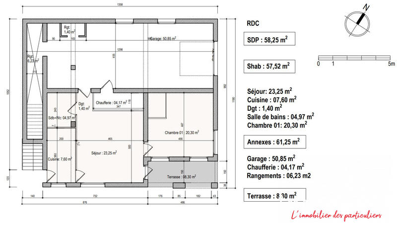 Maison - 158 m² - 6 pièces