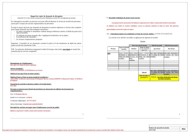 Local commercial - 990 m²