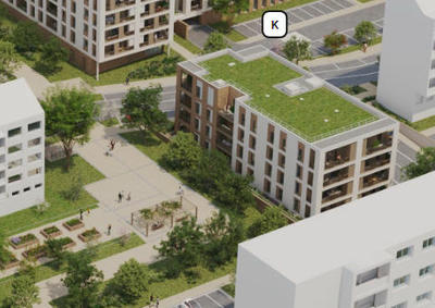 Appartement - 61 m² - 3 pièces