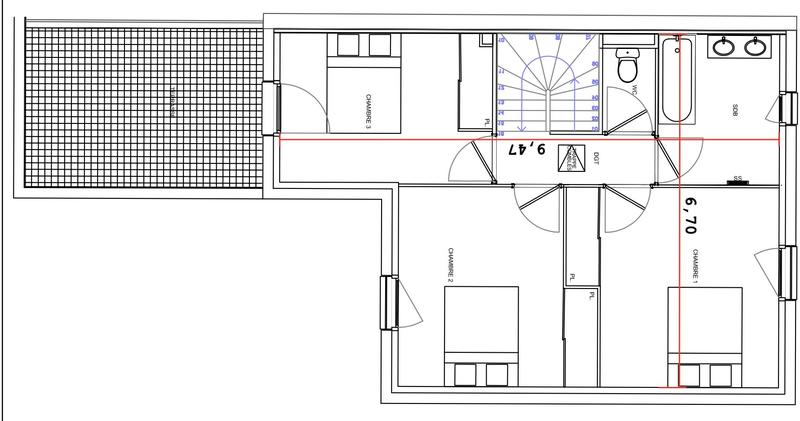 Villa - 99 m² - 4 pièces
