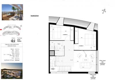 Appartement - 87 m² - 3 pièces