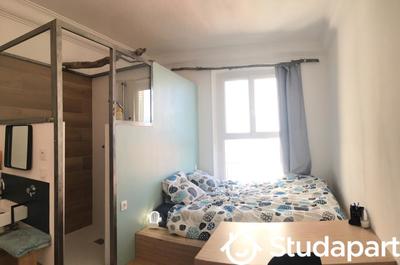 Chambre - 17 m² - 1 pièce