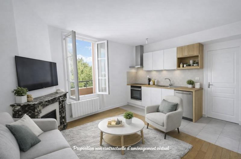 Appartement - 35 m² - 2 pièces