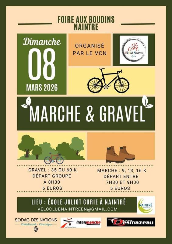 Marche et Gravel de la Foire aux Boudins