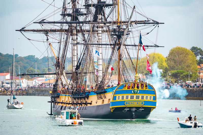 Concert à bord de l'Hermione