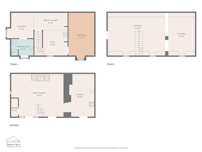 Maison - 105 m² - 4 pièces