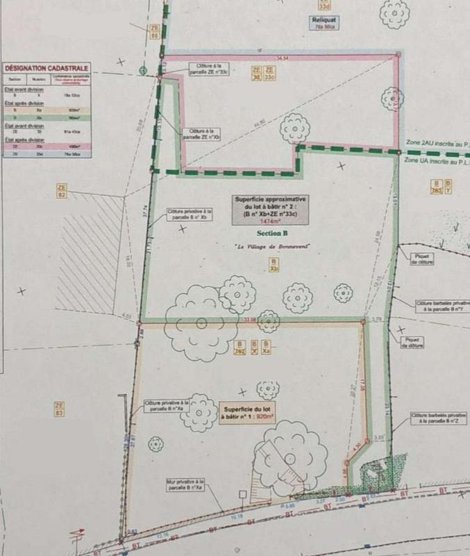 Terrain - 920 m²