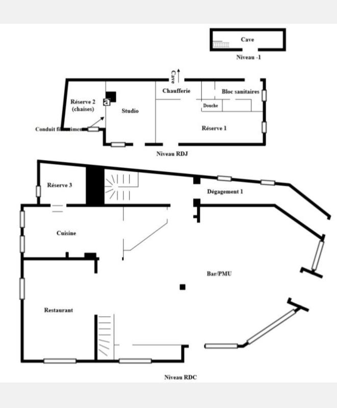 Local commercial - 268 m² - 9 pièces
