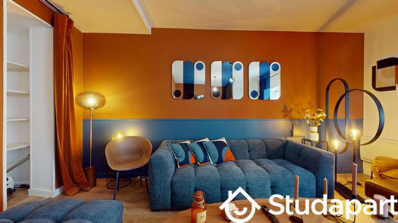 Chambre - 9 m² - 1 pièce