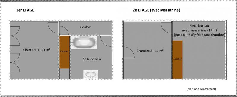 Maison - 90 m² - 5 pièces