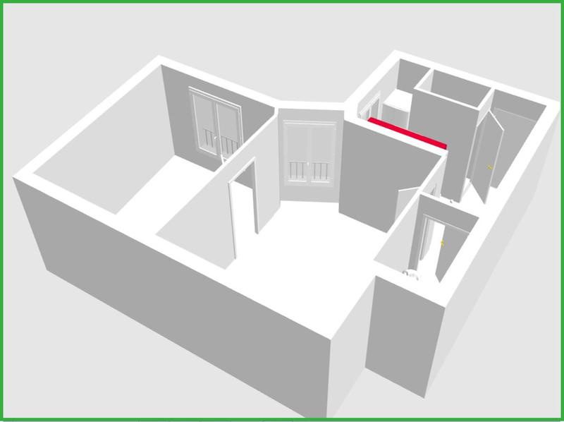 Appartement - 34 m² - 2 pièces