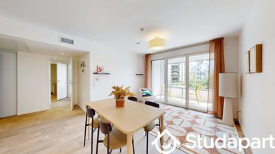 Chambre - 60 m² - 1 pièce