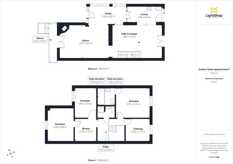 Maison - 118 m² - 5 pièces