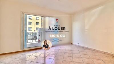 Appartement - 55 m² - 3 pièces