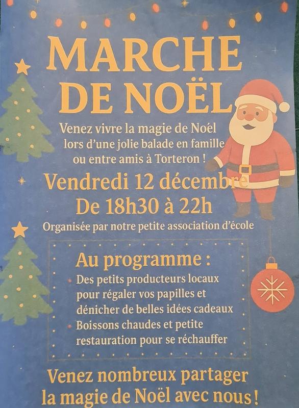 Marché de Noël à Torteron