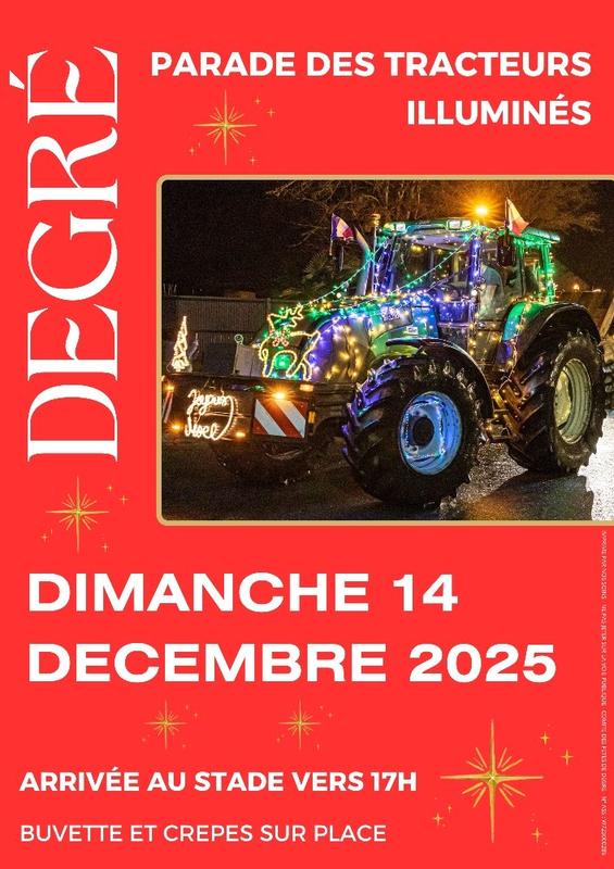 La Parade des Tracteurs de Noël