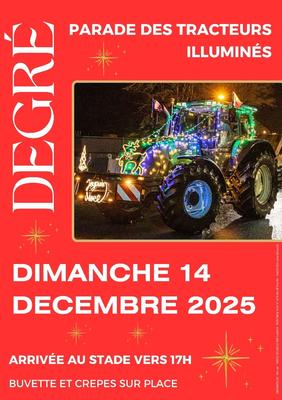 La Parade des Tracteurs de Noël