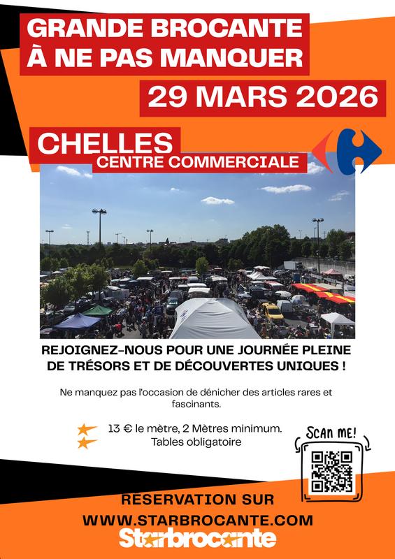 L'incontournable brocante de chelles