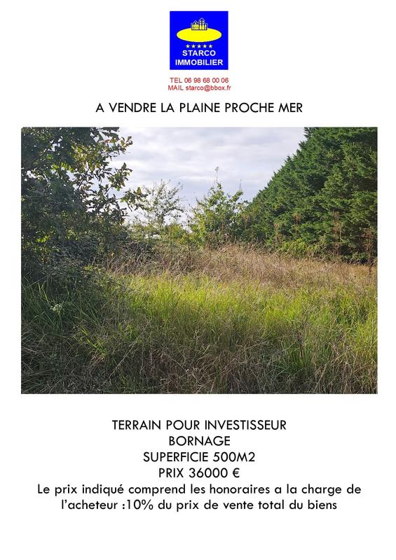 Terrain - 500 m²