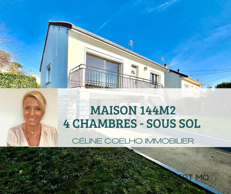 Maison - 144 m² - 6 pièces