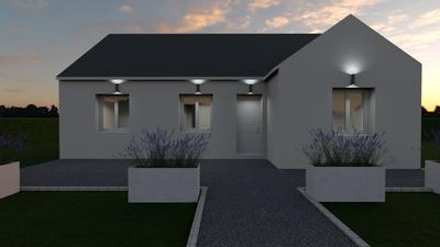 Maison - 90 m² - 4 pièces