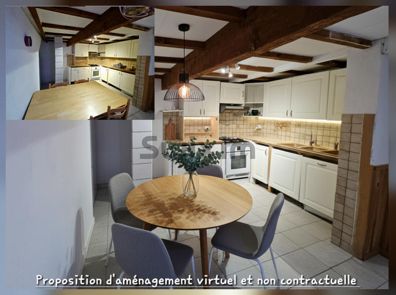 Maison de village - 72 m² - 3 pièces