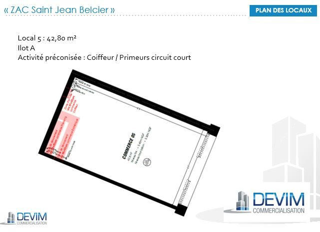 Local commercial - 43 m²