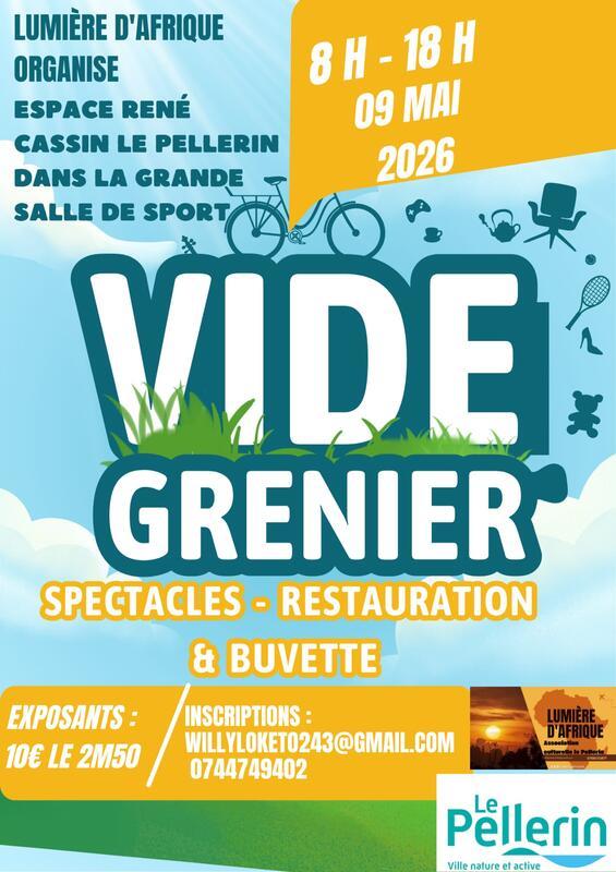 Vide grenier au pellerin