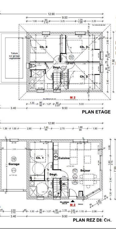 Maison - 108 m² - 5 pièces
