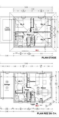 Maison - 108 m² - 5 pièces